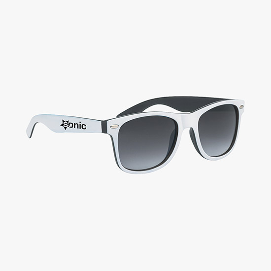 Two-Tone Malibu Sunglasses - 24-Hour Production