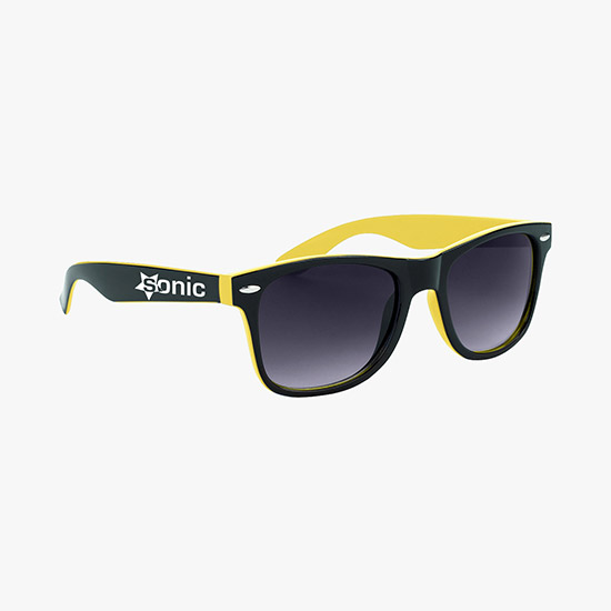 Two-Tone Malibu Sunglasses - 24-Hour Production