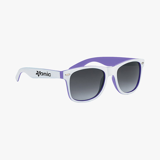 Two-Tone Malibu Sunglasses - 24-Hour Production