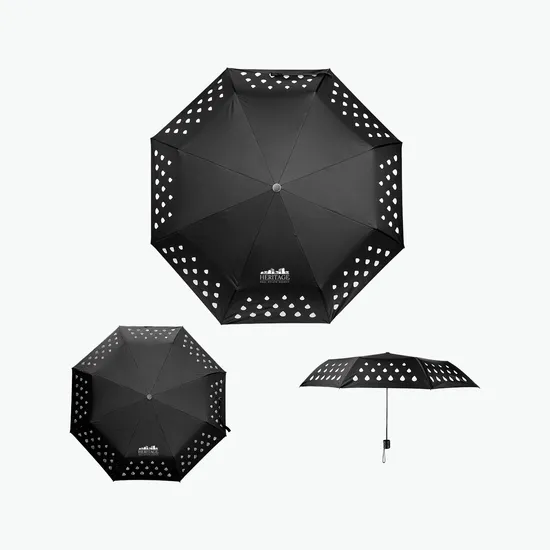 42 Inch Arc rPET Color Changing Umbrella - 24-Hour Production