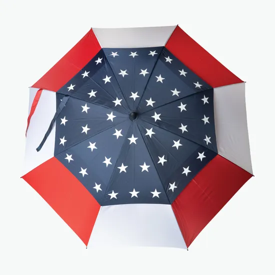 62 Inch Arc Americana Golf Umbrella - Full Color
