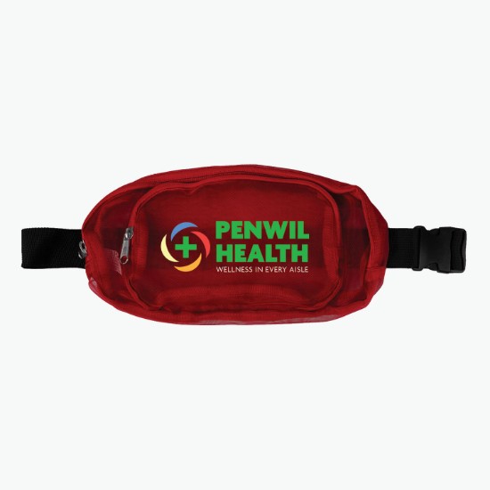 Urban Mesh Multi-Pocket Fanny Pack