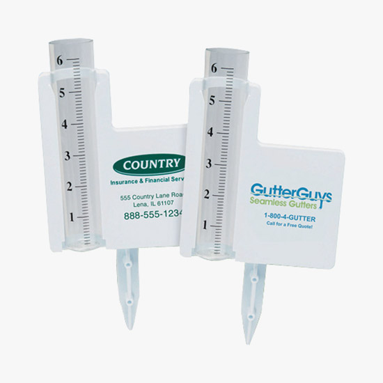 Jumbo Rain Gauge - Clear - 24-Hour Production