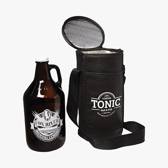 100 GSM Insulated Barrel Growler Bag