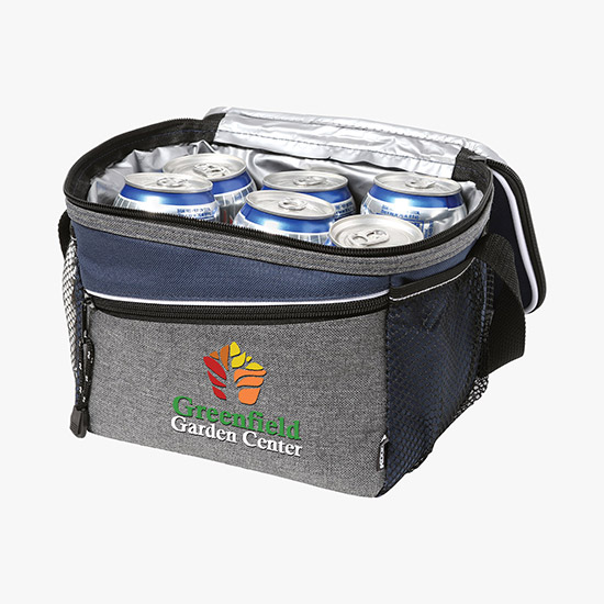 Koozie® Two-Tone Cooler - 6 pack - Full Color