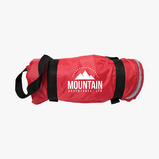 Roll Up Picnic Blanket with Carrying Strap