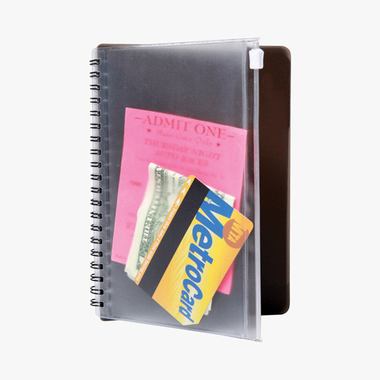 Hardcover Notebook with Pouch