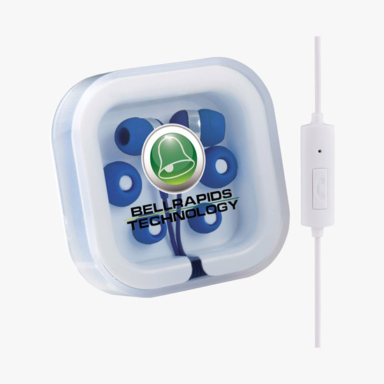 Ear Buds with Microphone in Case