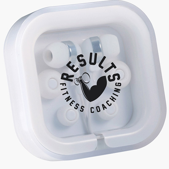 Ear Buds with Microphone in Case