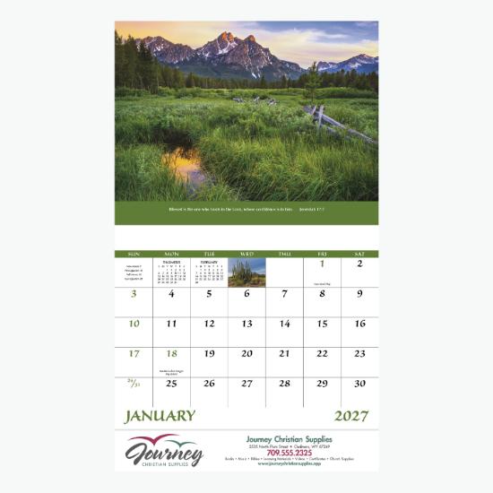 Everlasting Word Wall Calendar - Stapled