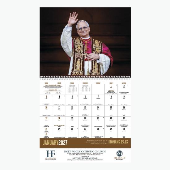 Catholic Spirit Wall Calendar - Spiral