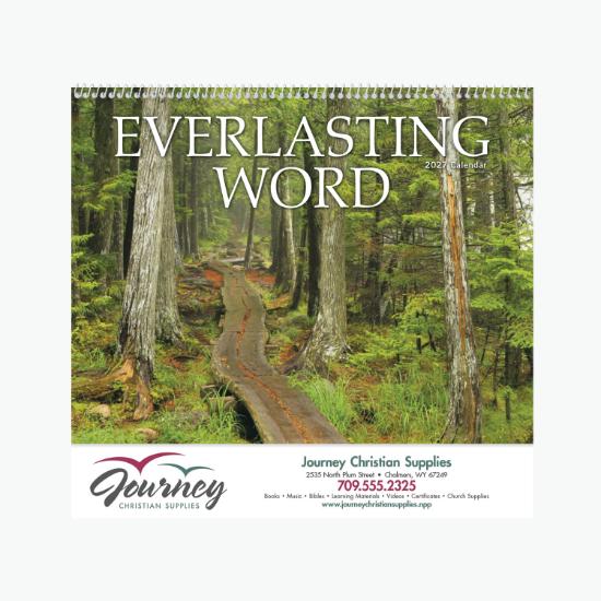 Everlasting Word Wall Calendar - Spiral