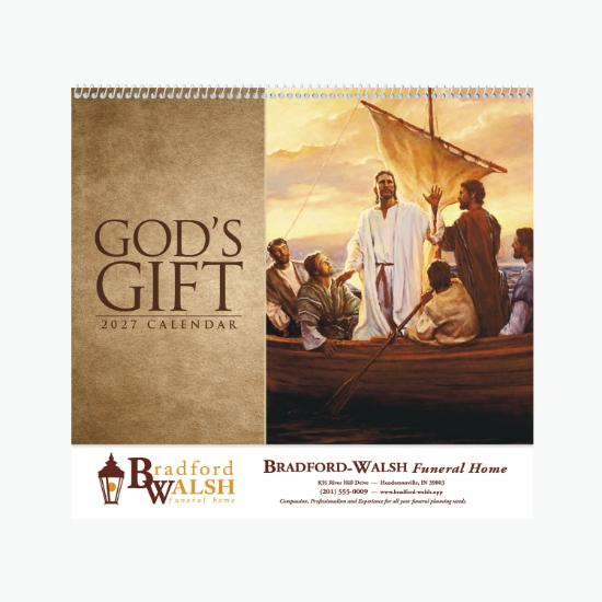 God's Gift Wall Calendar - Spiral