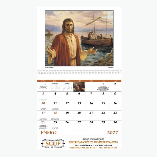Regalo de Dios Wall Calendar - Spiral
