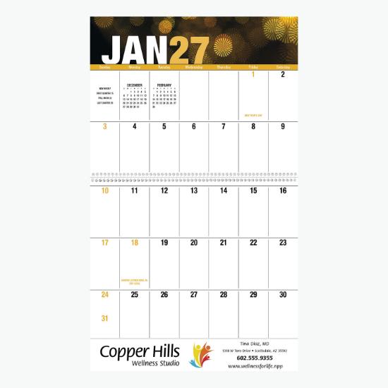 Seasonal Expressions Wall Calendar - Spiral