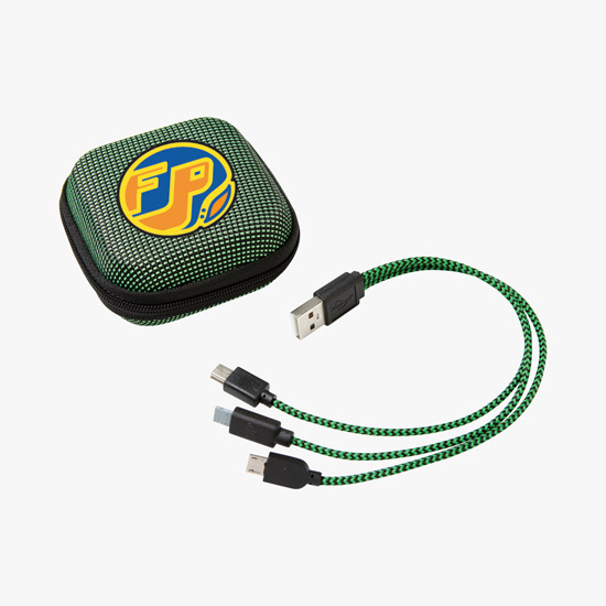 Textured 3-in-1 Charging Cables