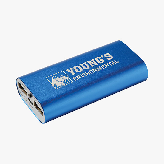 UL Metal Tablet Power Bank - 4400mAh - Engraved