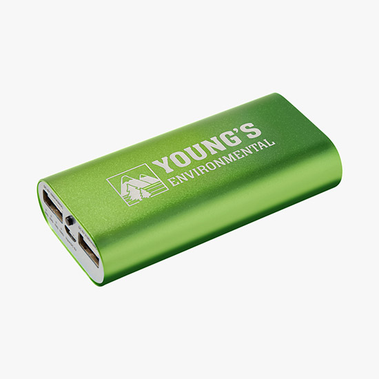 UL Metal Tablet Power Bank - 4400mAh - Engraved