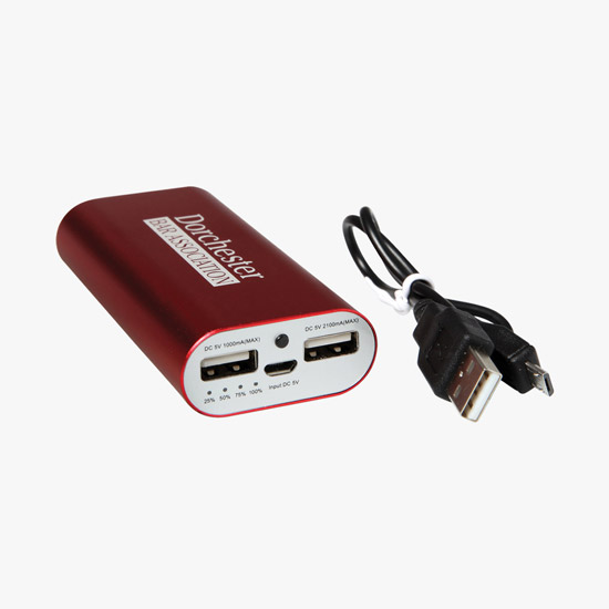 UL Metal Tablet Power Bank - 4400mAh - Engraved