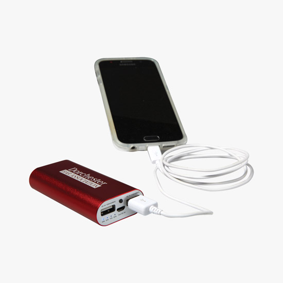 UL Metal Tablet Power Bank - 4400mAh - Engraved