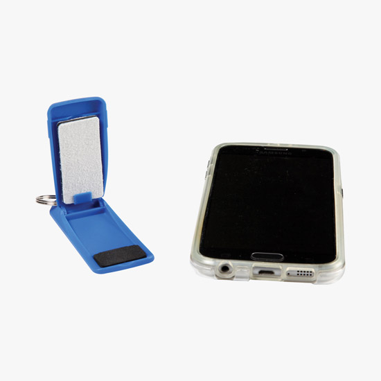 24-HOUR SERVICE TEMPORARILY UNAVAILABLE – Phone Stand Cleaner Combo Key Tag - 24-Hour Production
