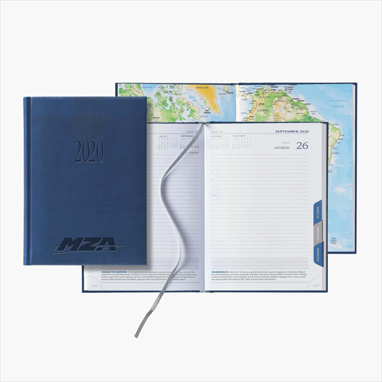 Castelli Tucson Tabbed Mid-Size Daily Planner