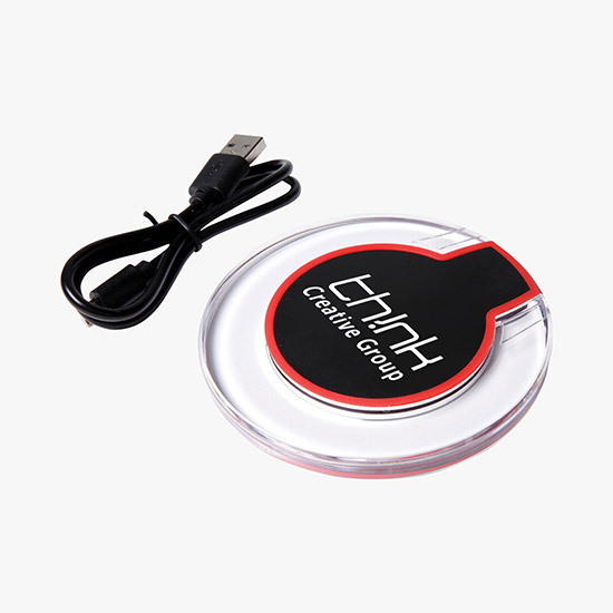 Plan Ahead & Save Bulb Wireless Charger - Full Color