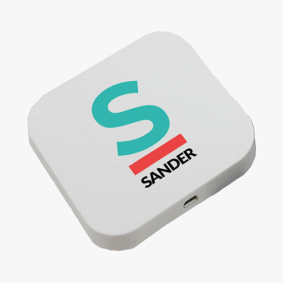 3Q Square Wireless Charging Base - Full Color