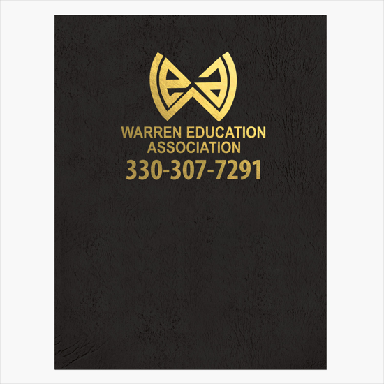 8 1/4 x 10 3/4 Academic Monthly Planner with Leatherette Cover
