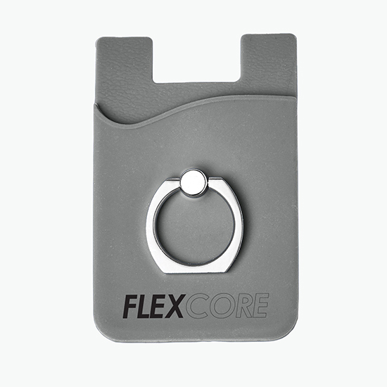 Smartphone Wallet with Ring Grip