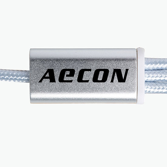 4' Braided 3-in-1 Charging Cable - 24-Hour Production