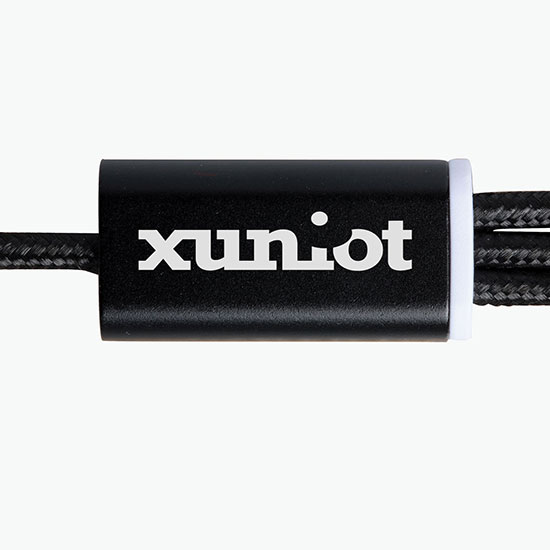 4' Braided 3-in-1 Charging Cable - 24-Hour Production
