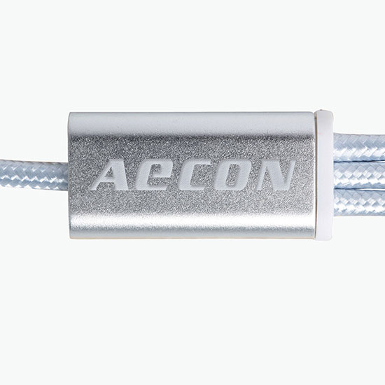 4' Braided 3-in-1 Charging Cable - Engraved