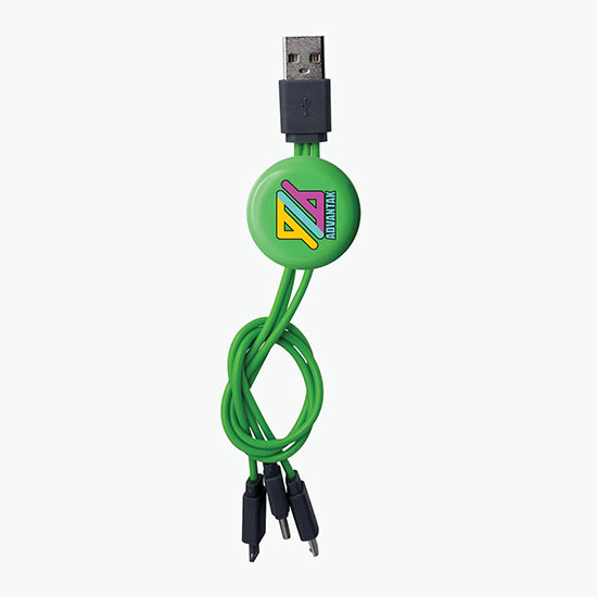 3-in-1 Snap Cable Set - Full Color
