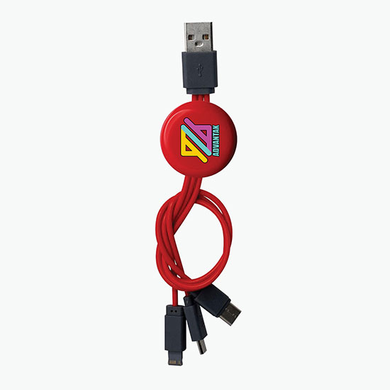 3-in-1 Snap Cable Set - Full Color