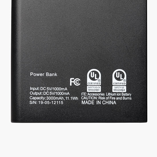 Sequin Power Bank - 3000 mAh