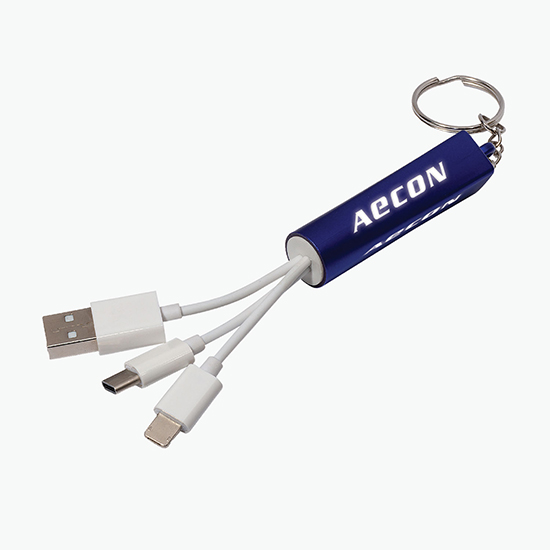 Logo Light-Up Charging Cable Set
