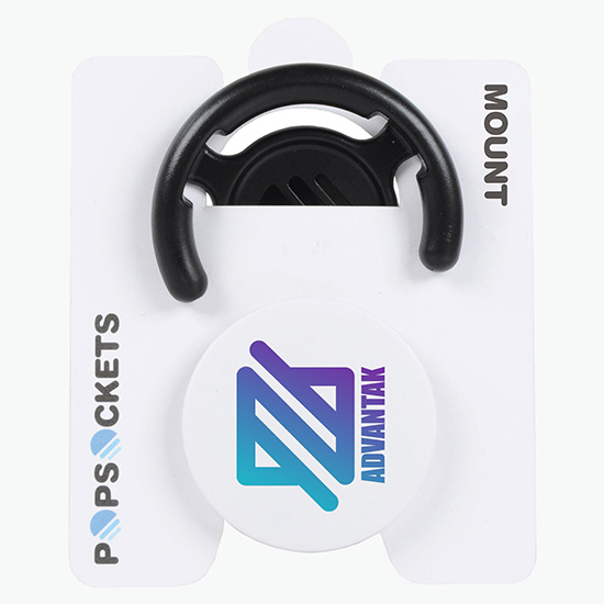 PopSockets® Phone Stand with Mount - Full Color