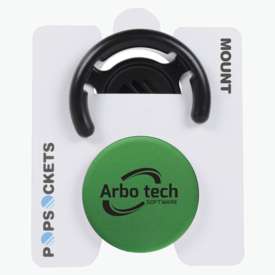 PopSockets® Phone Stand with Mount - Aluminum