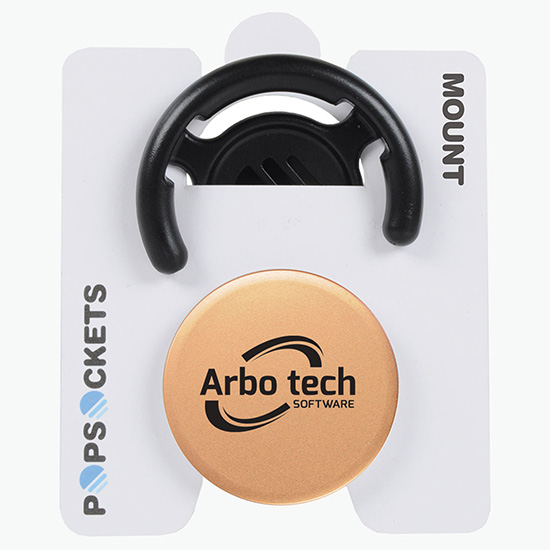 PopSockets® Phone Stand with Mount - Aluminum