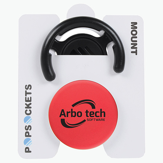 PopSockets® Phone Stand with Mount - Aluminum