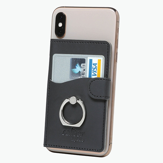 Tuscany Dual Pocket Phone Wallet with Ring Stand