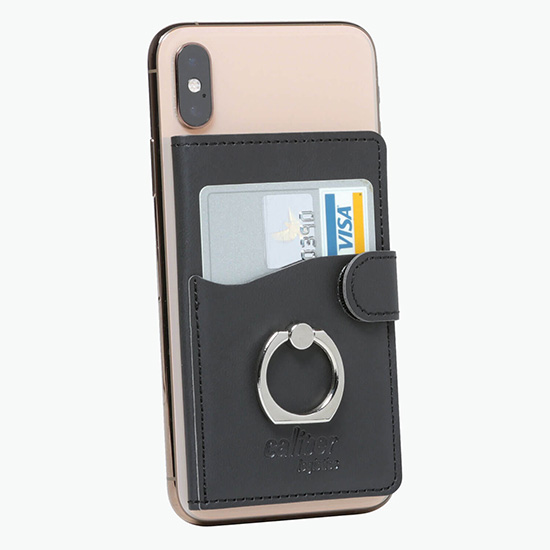 Tuscany Dual Pocket Phone Wallet with Ring Stand