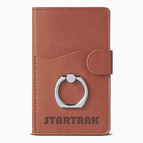 Tuscany Dual Pocket Phone Wallet with Ring Stand