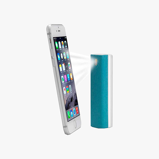 Phone Sanitizer Spray with Microfiber Screen Cleaner