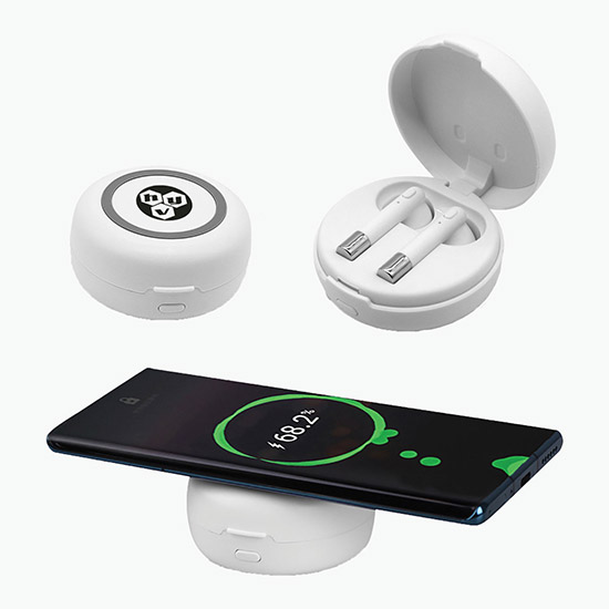 Harmony Wireless Earbuds & Charging Pad