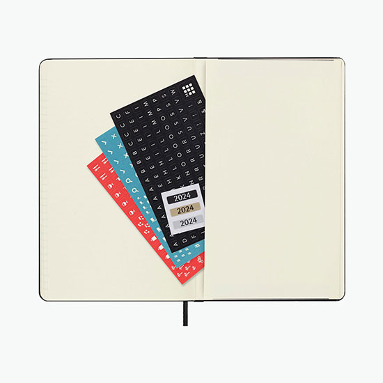 Moleskine Hard Cover Large 12-Month Weekly Planner - Debossed