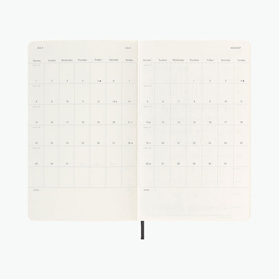 Moleskine Soft Cover Large 12-Month Weekly Planner