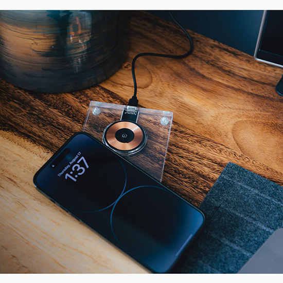 Clear 15W Wireless Charger