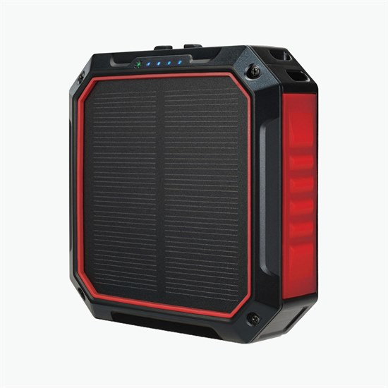iLive Solar Power Bank & Light with Wireless Charger